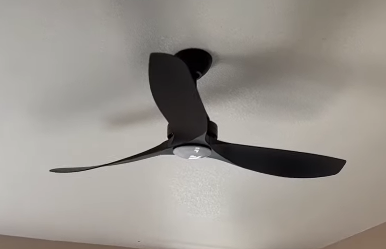 A brand new fan light ready to be used