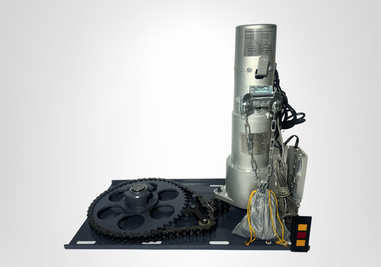 Motor lateral Potenza para puertas metálicas enrollables, modelo de alto desempeño Cali - COL