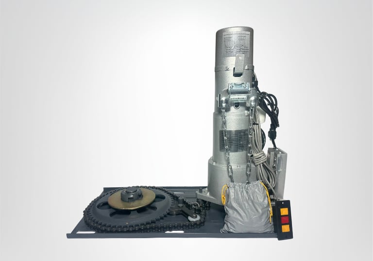 Motores para puertas enrollables | Automatización de cortinas metálicas