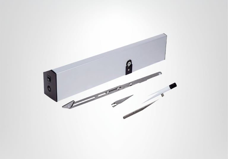 Brazo batiente automático para puertas.     Capacidad max: 350kg