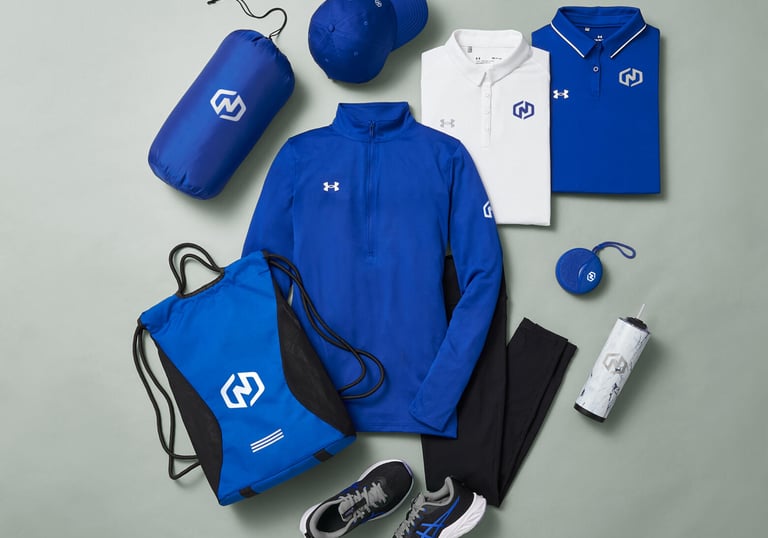 Custom branded apparels and accessories