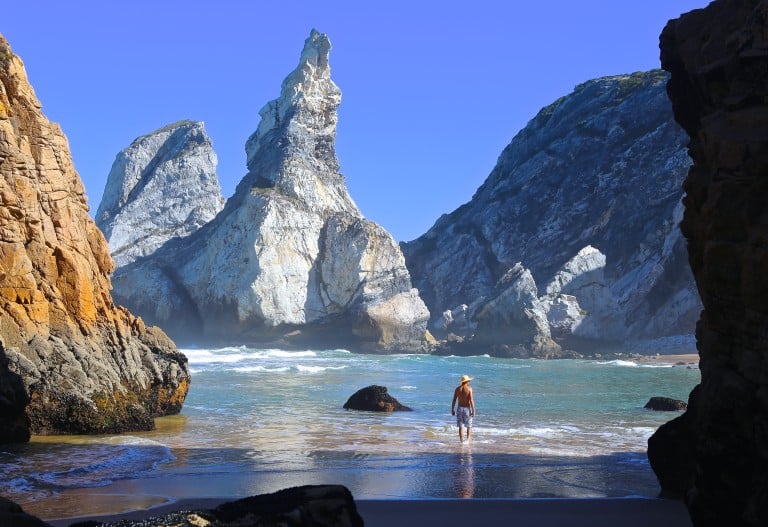 praia da ursa portugalia