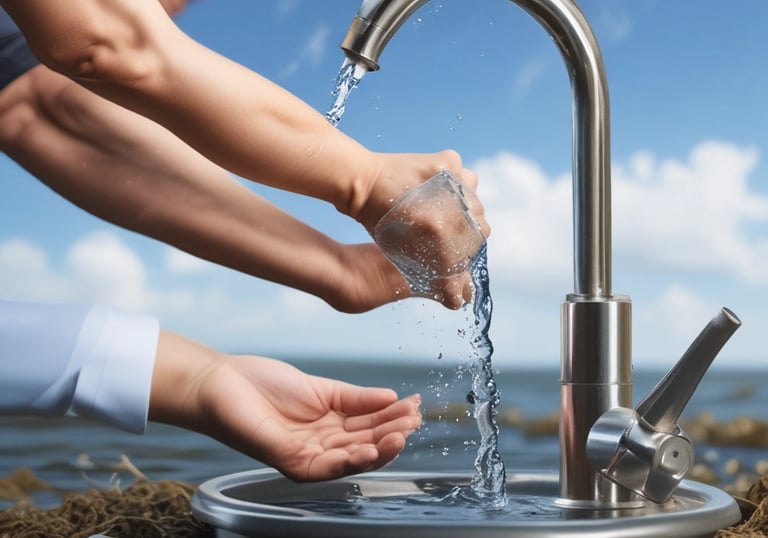 a man riding a skateboard down the side of a ramp
