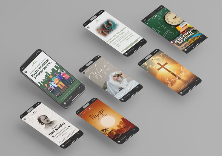 Story ucapan hari raya Bukit Indah Permai