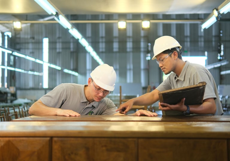 Pre-shipment furniture inspection in Indonesia