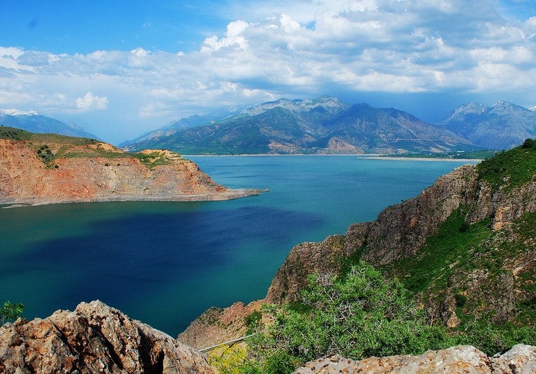 Charvak Lake, Tashkent, Uzbekistan