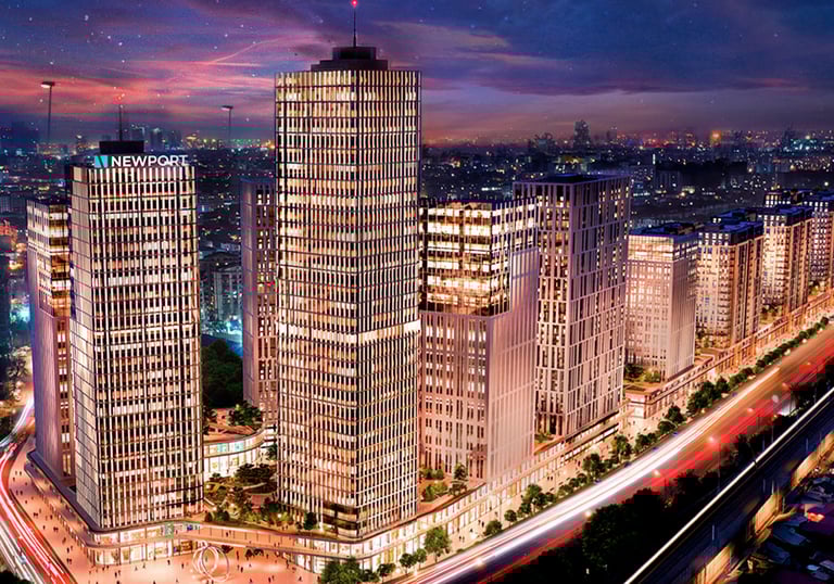"Newport" Mixed-Used Complex, Tashkent, Uzbekistan
