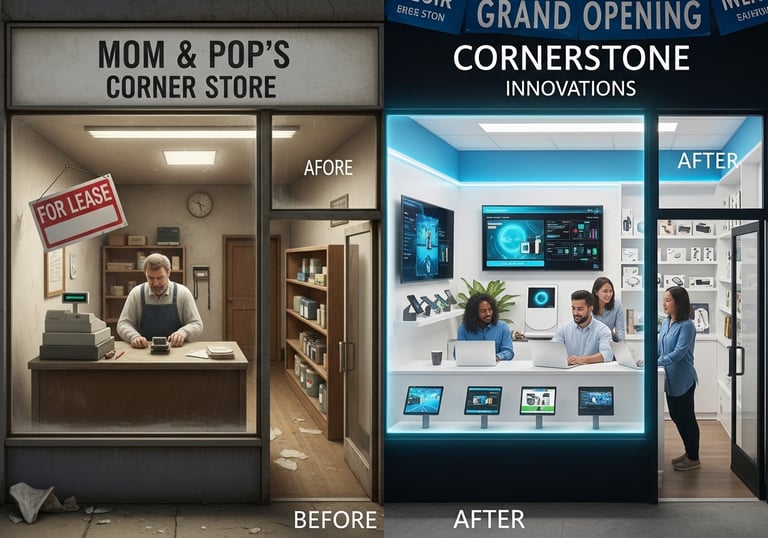 Small business transformation after working with DNY Enterprises