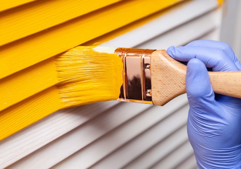 Home maintenance services in Canton GA including painting and deck staining