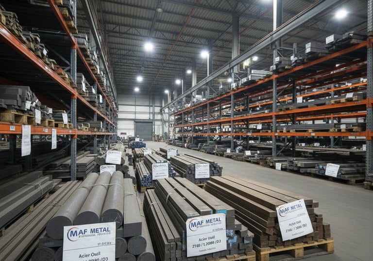 fournisseur acier noir maf metal casablanca maroc