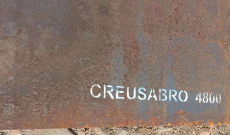 Tole anti abrassion creusabro Pour Godet