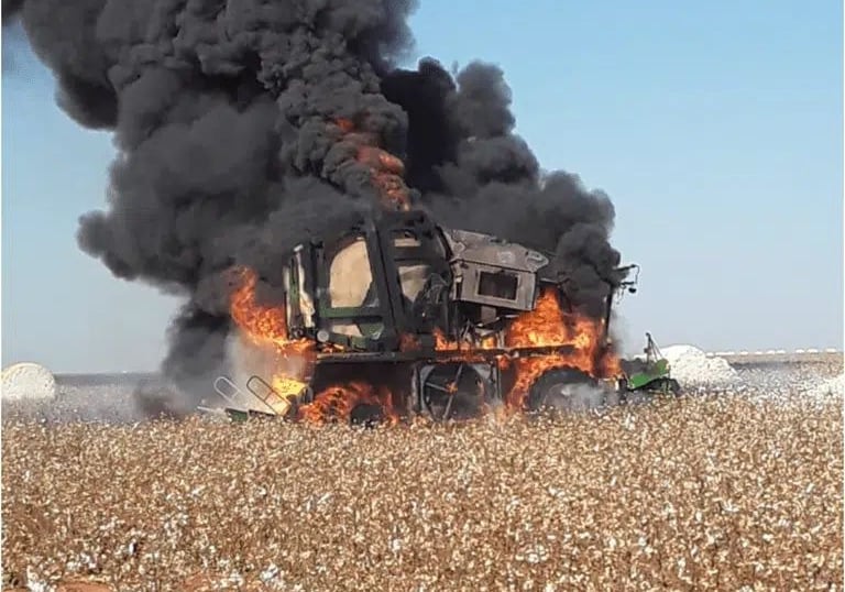 Proteção contra incendio agricultura