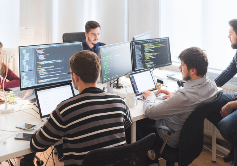 six man coding