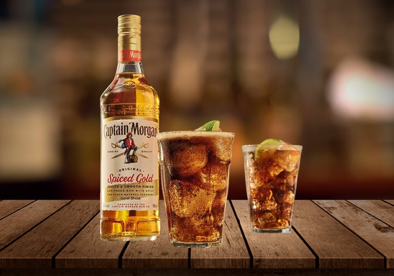 Livraison de Captain Morgan