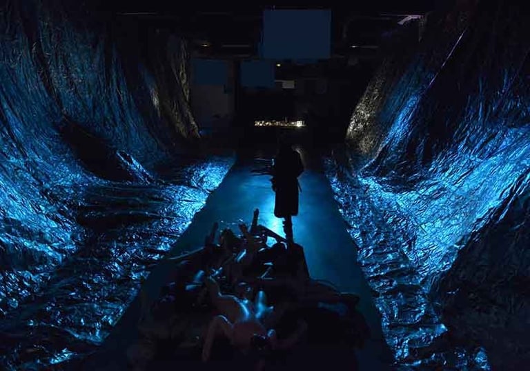 Décor des Camps de l'Amor de David Noir | Photo Karine Lhémon