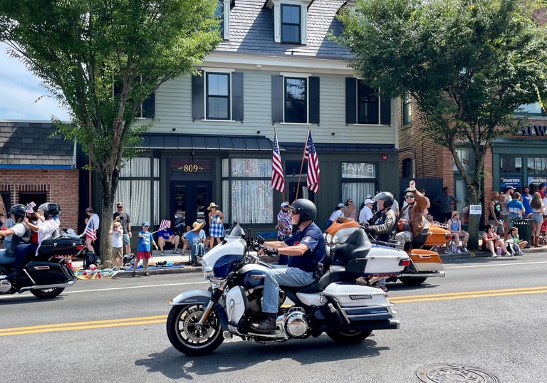 image of Frederick Rd Catonsville during the 4th of July parade