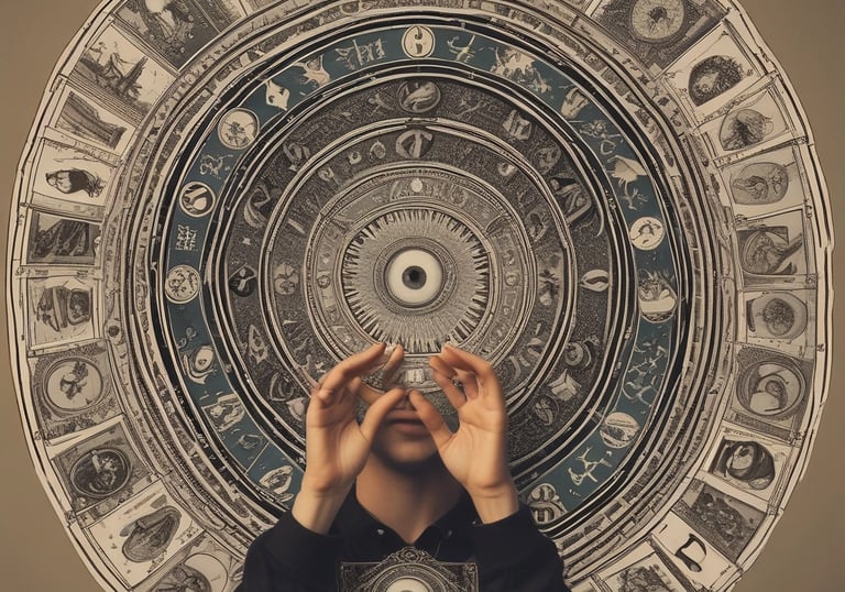 Soft candlelight illuminating a peaceful space for tarot reading.