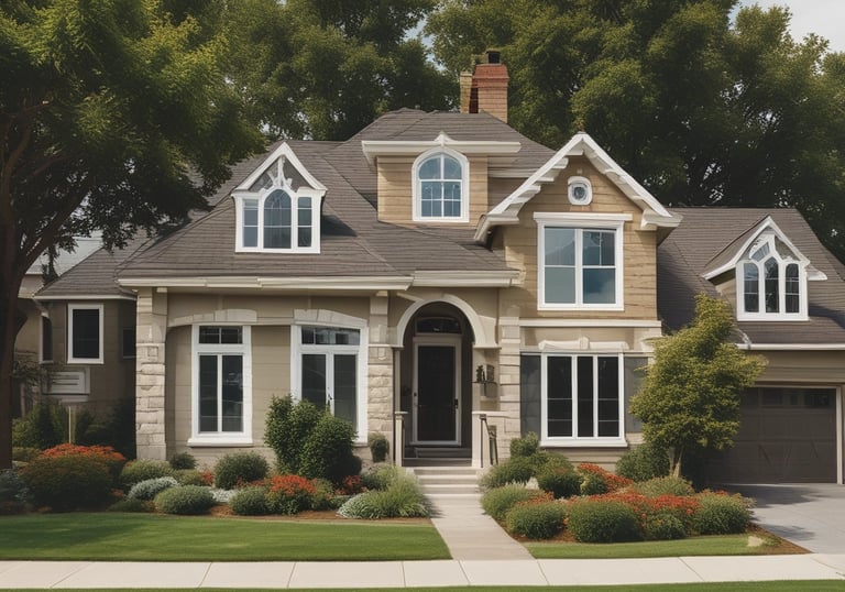 a magnifying glass sitting on top of a piece of paper