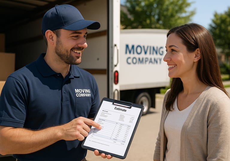 mudança com preço justo