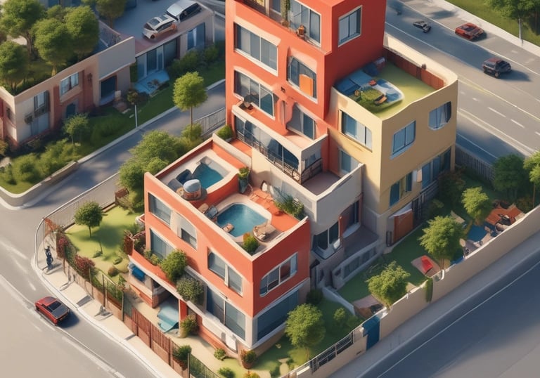 a man riding a skateboard down the side of a ramp