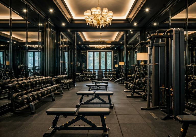 Luxury weight gym personal training