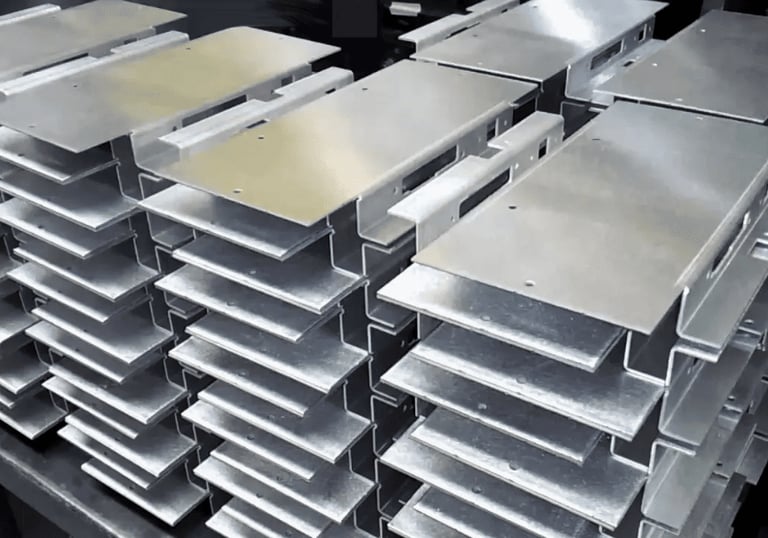 high precision sheet metal fabrication components for end-use productions
