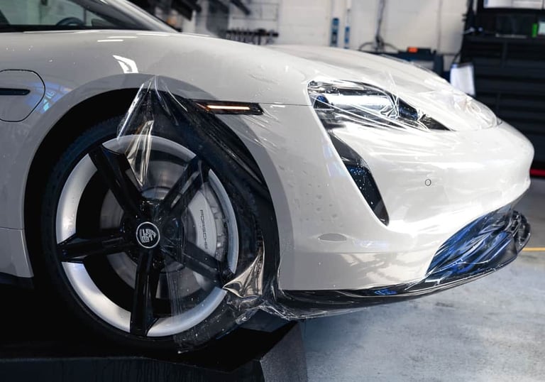 paint protection film install in colorado springs, co 3m, xpel, stek, avery