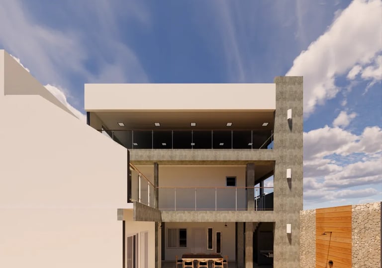 casa de fundos sobrado residencial