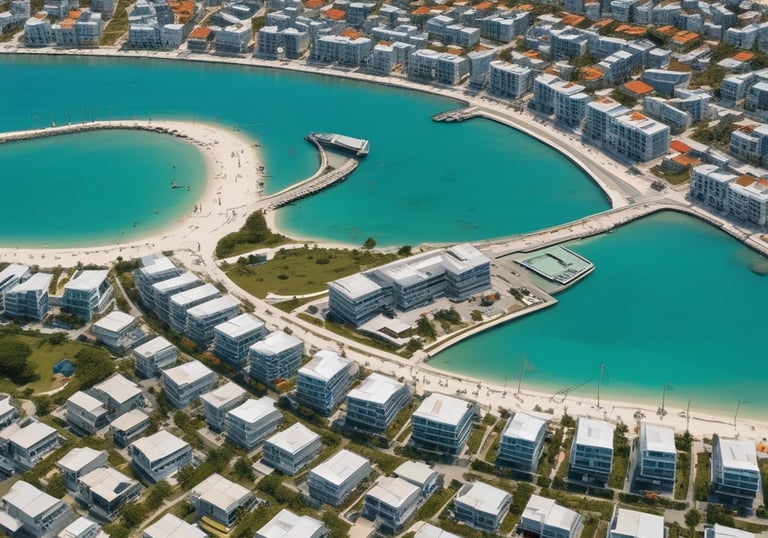 a man riding a skateboard down the side of a ramp