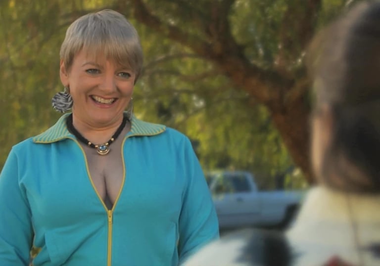 Alison Arngrim in Make the Yuletide Gay