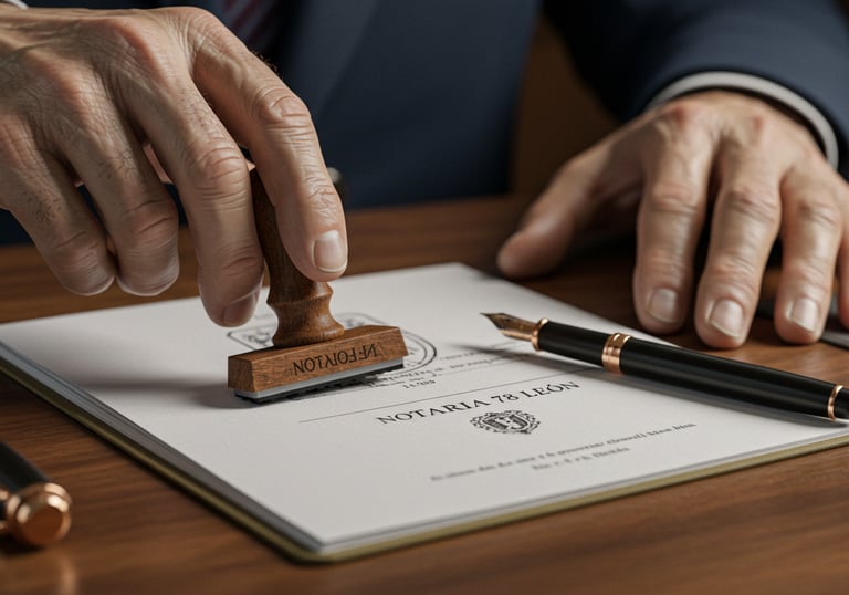 Poderes y Certificaciones Notaria 78 Leon Guanajuato