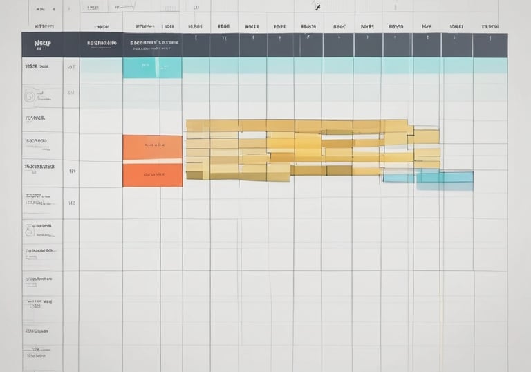 A cityscape with a real estate sign in the foreground, prominently displaying the name and phone number. Surrounding the sign are various buildings with different architectural styles, some with scaffolding and green netting. The scene features a mix of older, worn structures alongside modern glass-fronted buildings. Power lines and construction materials add to the urban complexity.