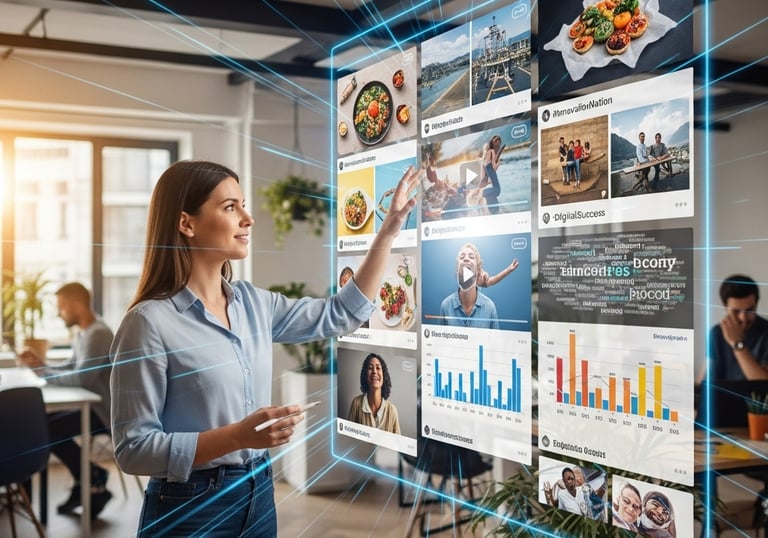 reseau social avec IA