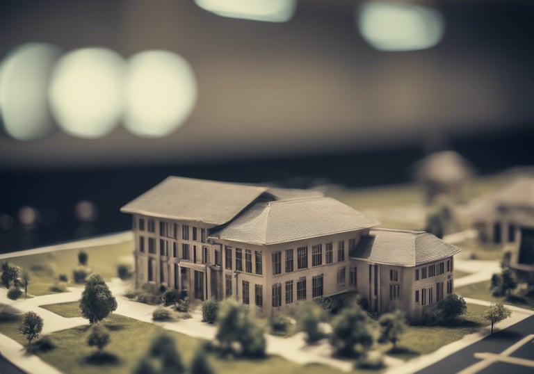 white and brown concrete building under blue sky during daytime