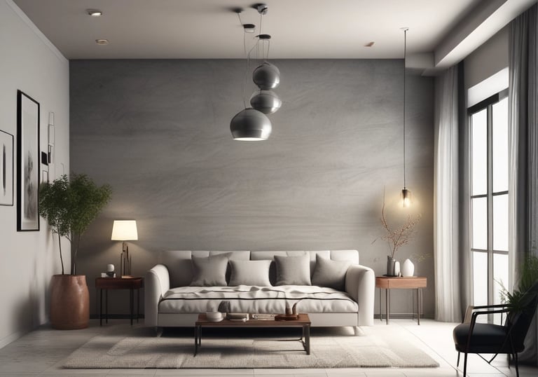 a man riding a skateboard down a street next to tall buildings