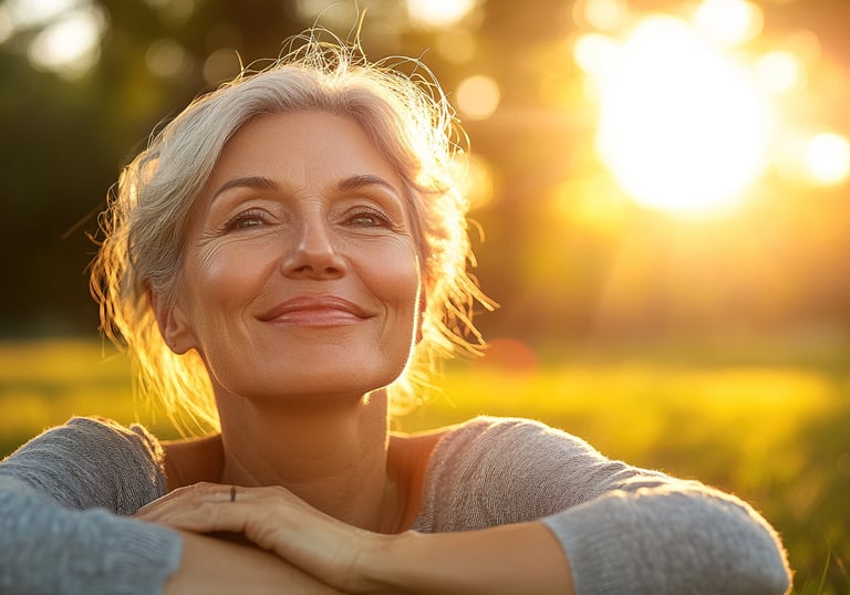 Enjoying life as a healthy aging adult