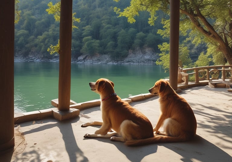 A serene spa area with soft lighting, candles, and a massage table ready for treatment.