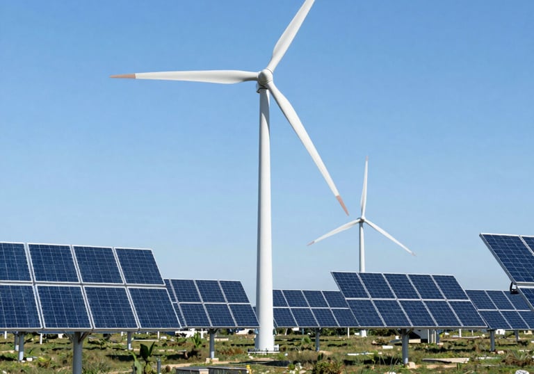 Investimentos em usinas renováveis