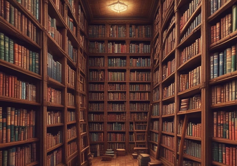 A collection of e-book covers displayed on a vibrant background.