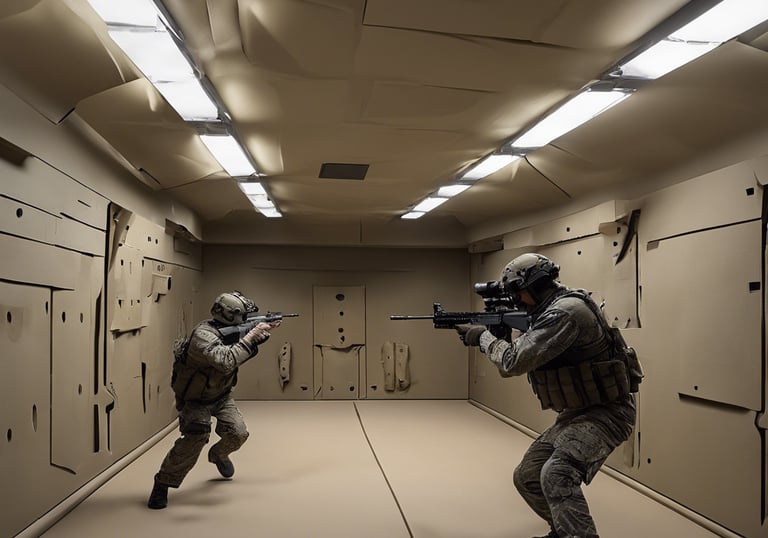 a man is being assisted by a paramed person