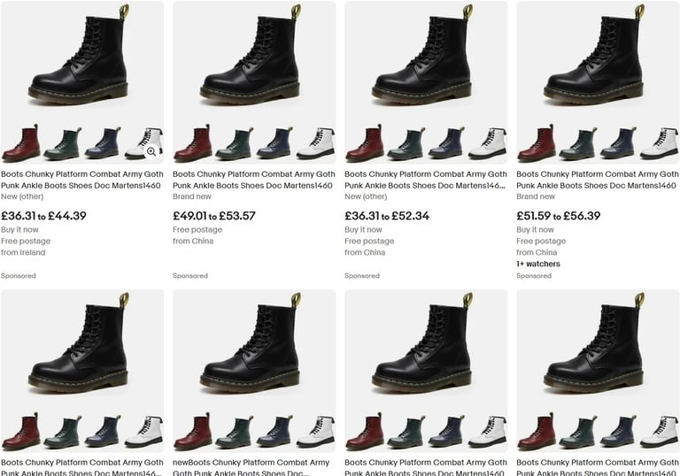 Amazon FBA page showing the same product being sold by different amazon sellers with same image