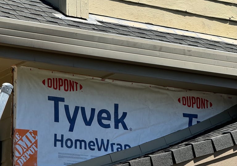 Siding replacement James Hardie fiber cement