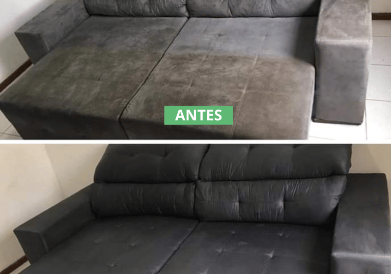 a couch with two different types of couches