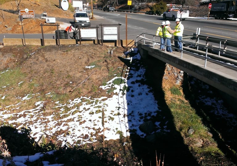 Project site in Madera County, CA.