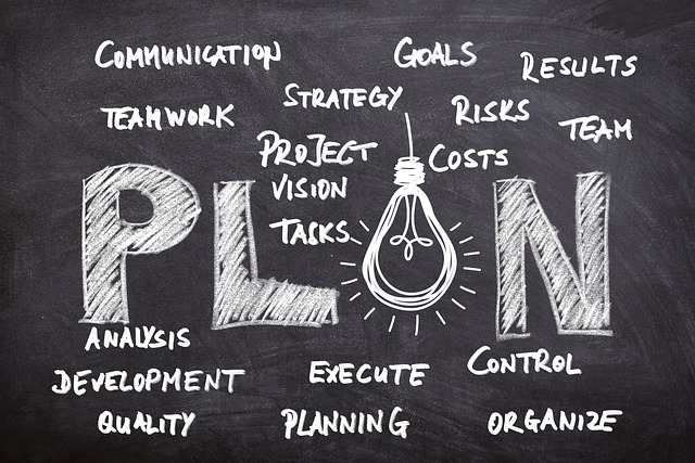 Image by Gerd Altman depicting a planning process