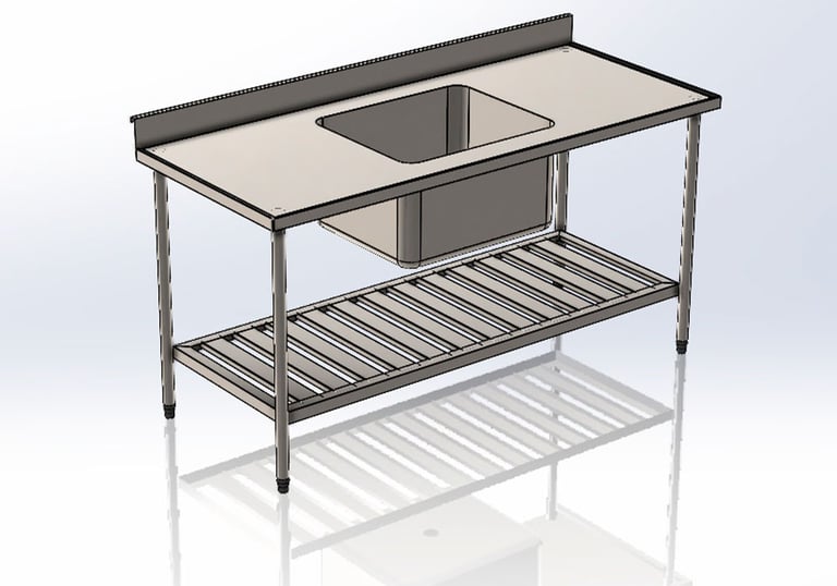 Pia Industrial Cuba Centro Inox