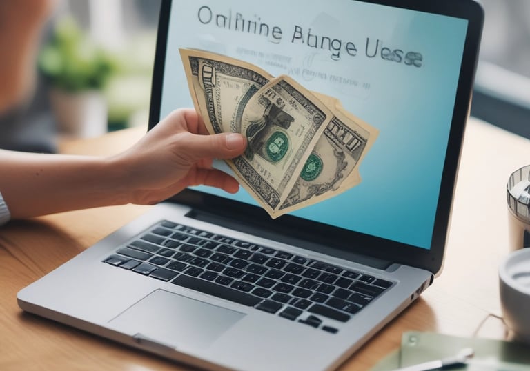 person holding smartphone beside tablet computer
