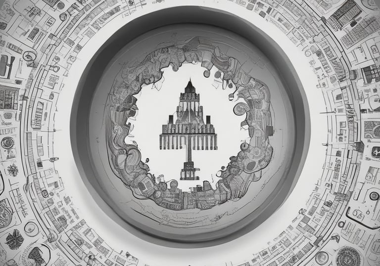 A wooden recycling or waste disposal container is situated outdoors with two rectangular openings framed in green. A sign with the Paris logo and instructions is attached to it. The background features lush green trees and shrubbery, with sunlight filtering through the leaves.