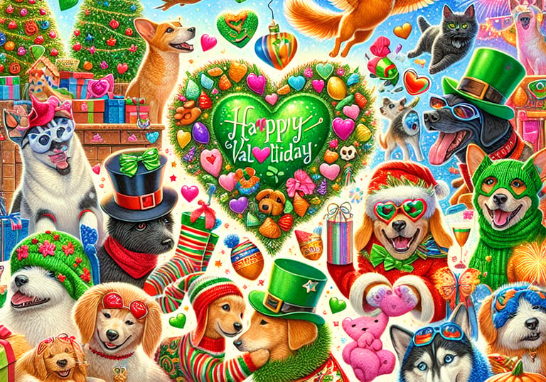 pet and animal themed seasonal product gifts