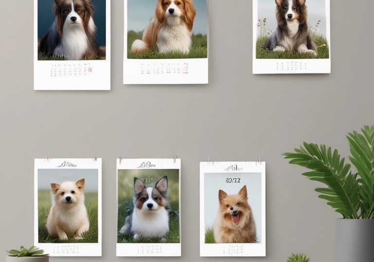 pet and animal themed calendars